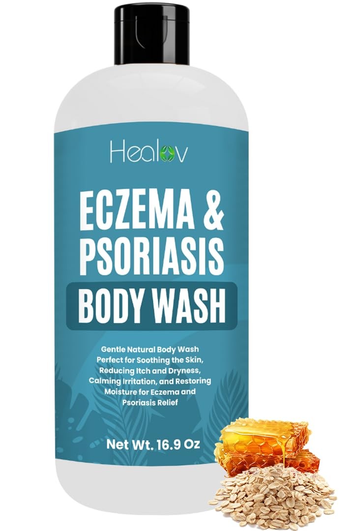 Eczema Body Wash – All Natural Soap, 16.9 Ounce (Pack of 1)