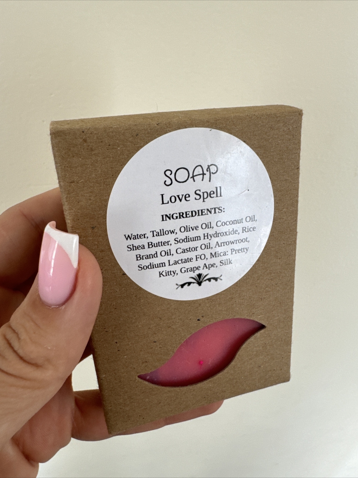 Soap Love Spell Pink