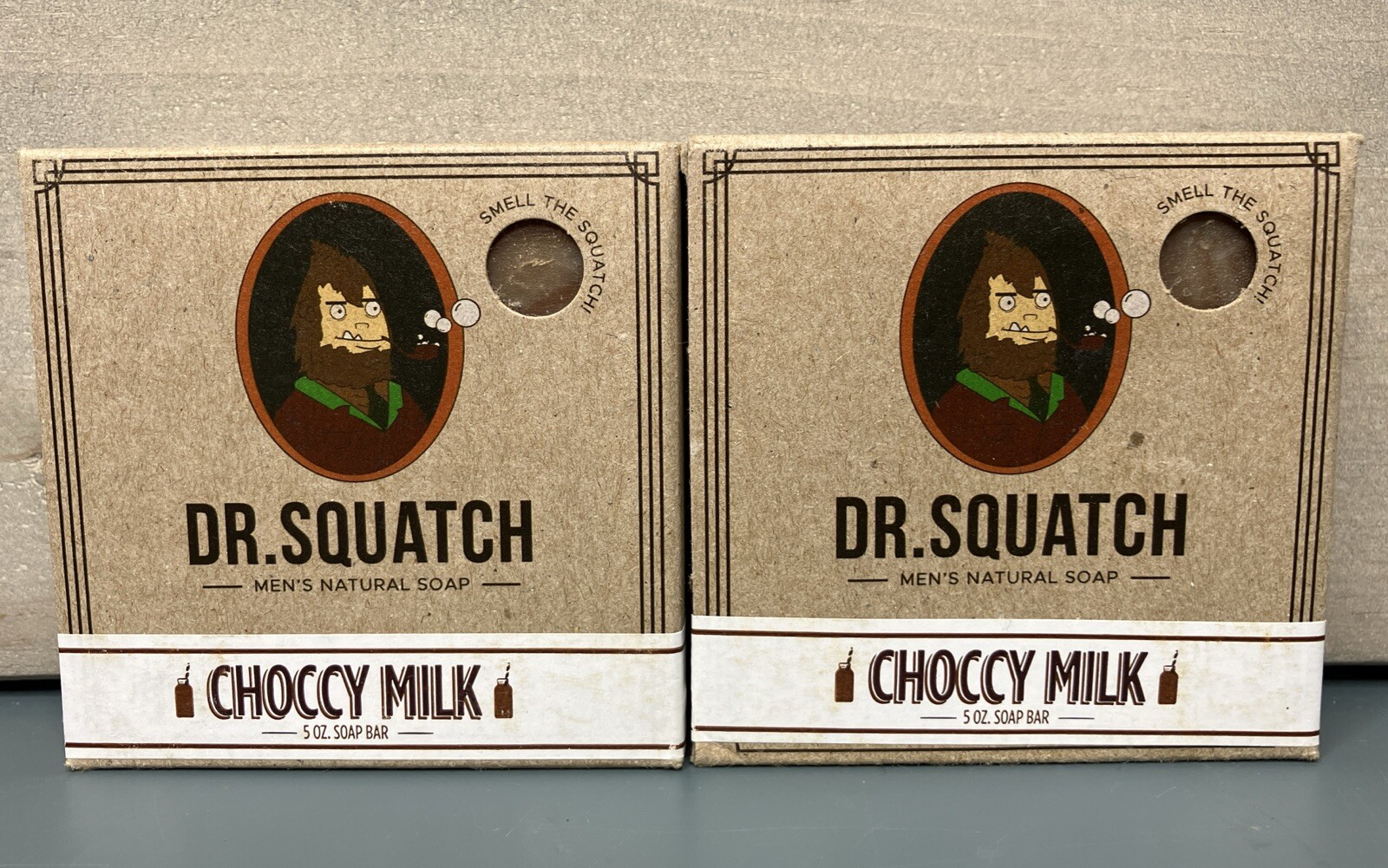 2x Dr. Squatch Choccy Milk Men’s Natural Soap Bars – 5 oz Each – Limited Edition