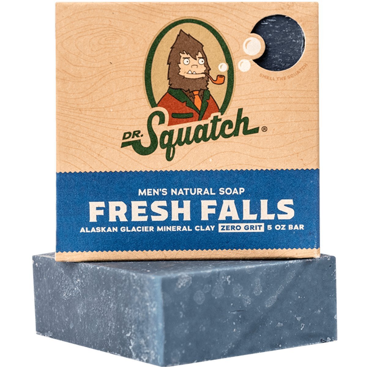 Dr. Squatch All Natural Bar Soap for Men with Zero Grit – Fresh Falls