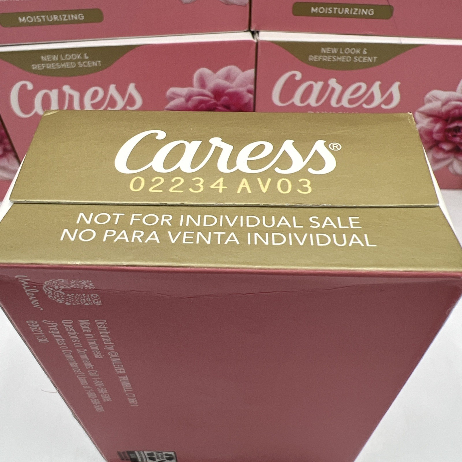 Caress Daily Silk Soap White Peach & Orange Blossom 3.75 oz Lot 15 Bars