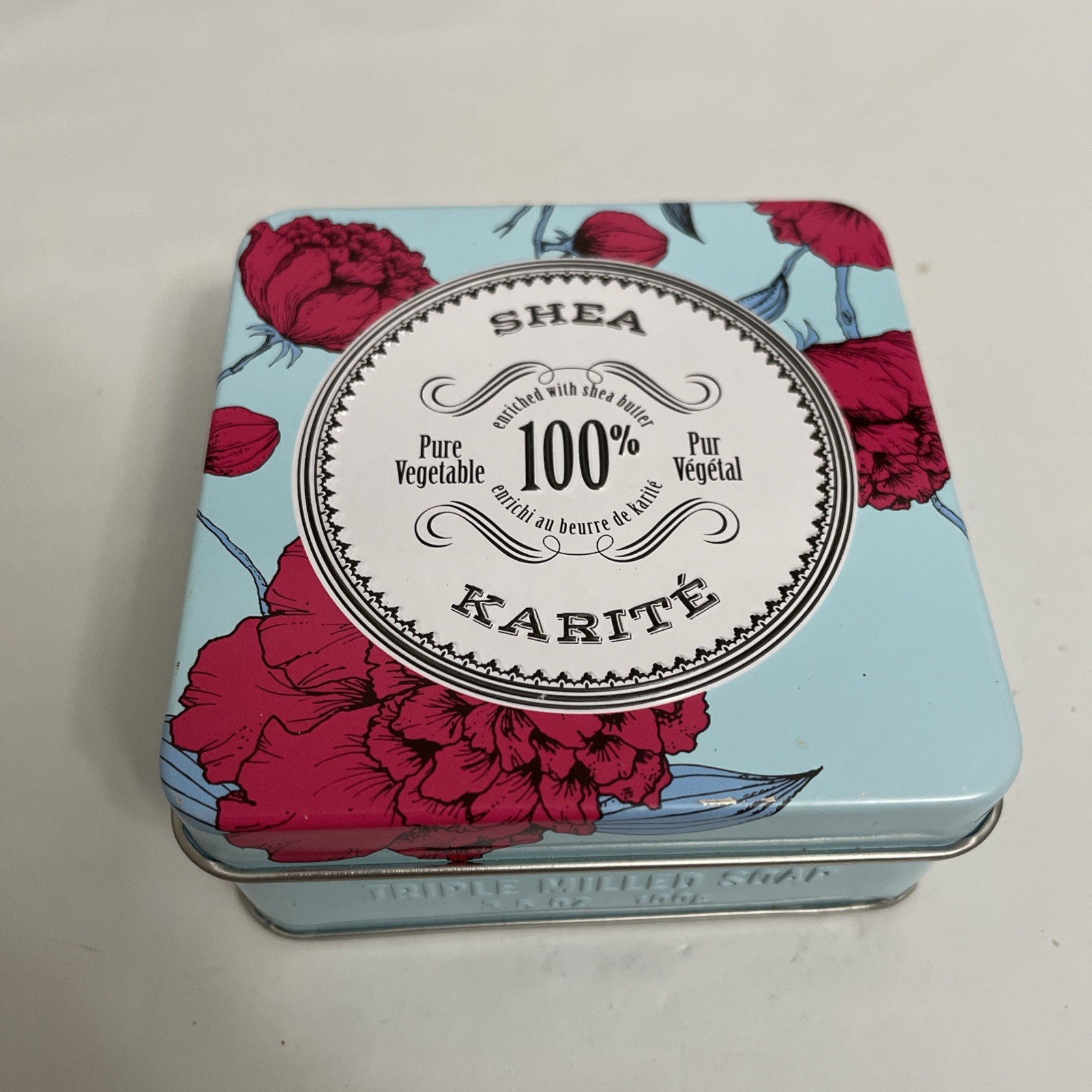 NEW La Chatelaine Karite Soap Shea & Calendula from France ~ Sealed 3.5 oz Bar