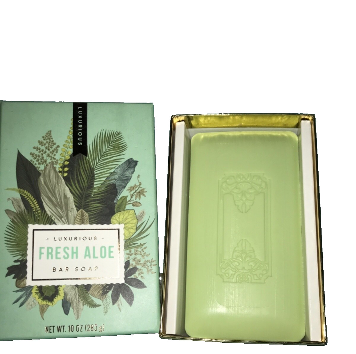 COMMONWEALTH SOAPS TOILETRIES 🇺🇸FRESH ALOE LUXURIOUS SCENTED BAR SOAPS 2-10oz