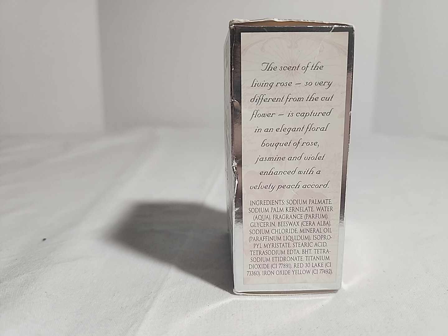 Crabtree & Evelyn Evelyn Rose Perfumed Soap 1.4 oz in box Travel Size 40g