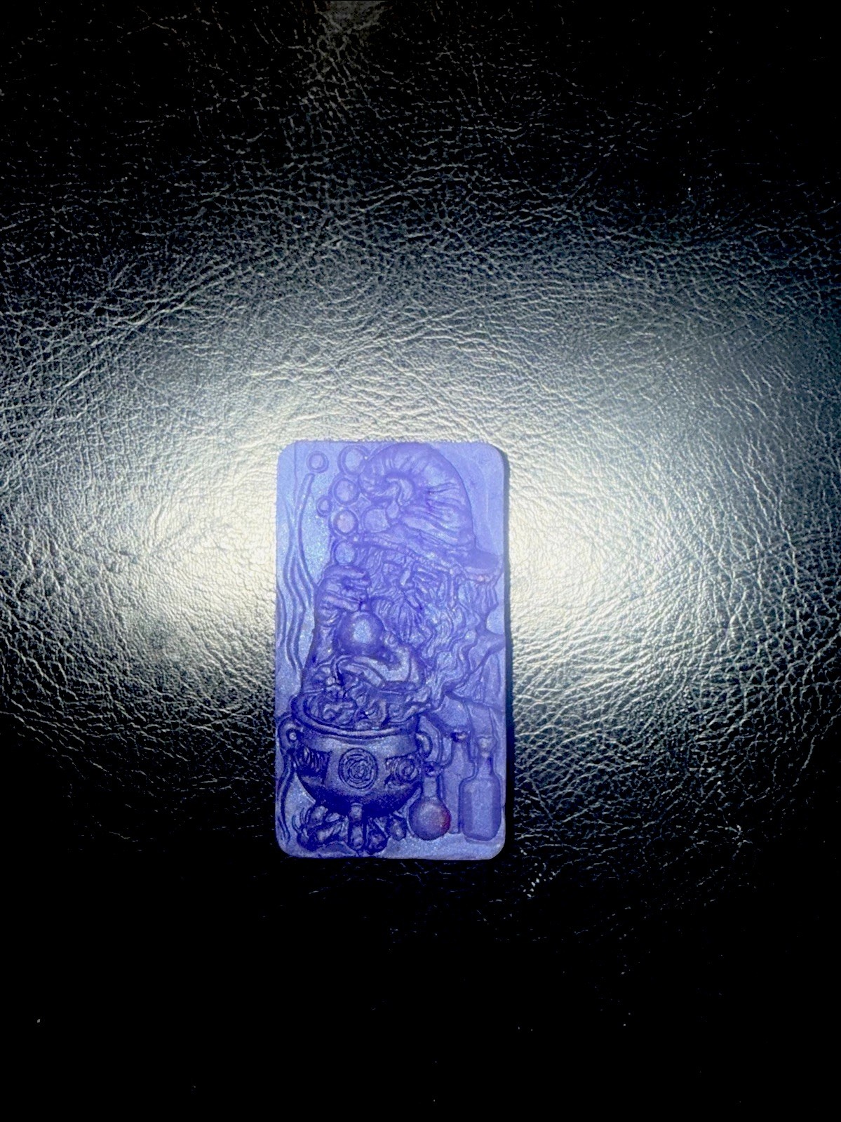 Purple pineapple scented Glycerin Alchemist Potion Soap
