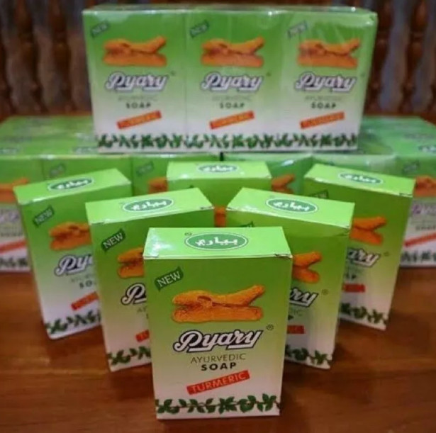 5 PACK Arab Pyary Soap Bathing Beauty Soap Original Turmeric Soap Pyary India