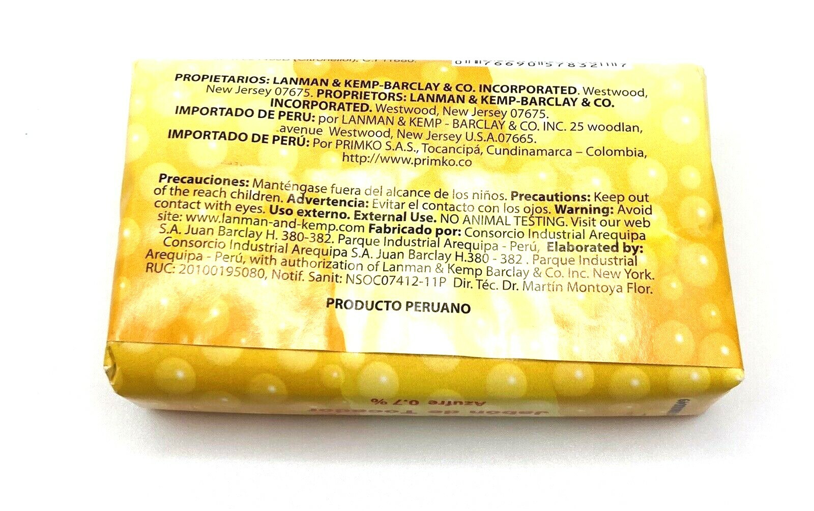 10-Pack Murray & Lanman Sulphur Bar Soap 3.3 oz Original Formula Soap Bars￼