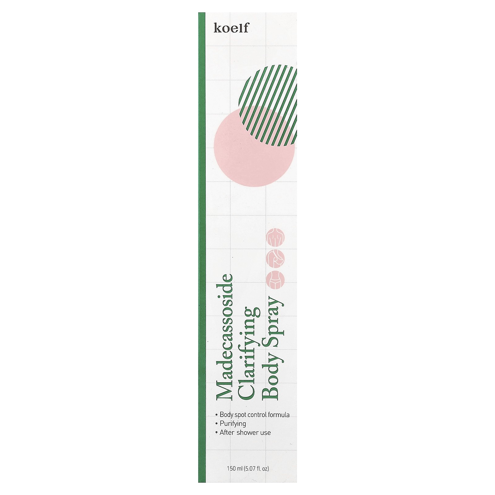 Madecassoside Clarifying Body Spray, 5.07 fl oz (150 ml)