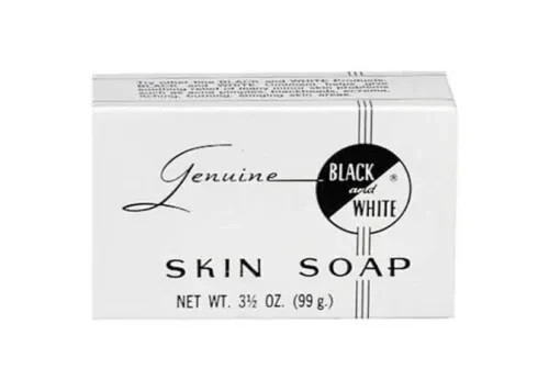 Genuine Black & White Skin Body Bar Soap – 12 BARS (ONE CASE) FREE SHIPPING!