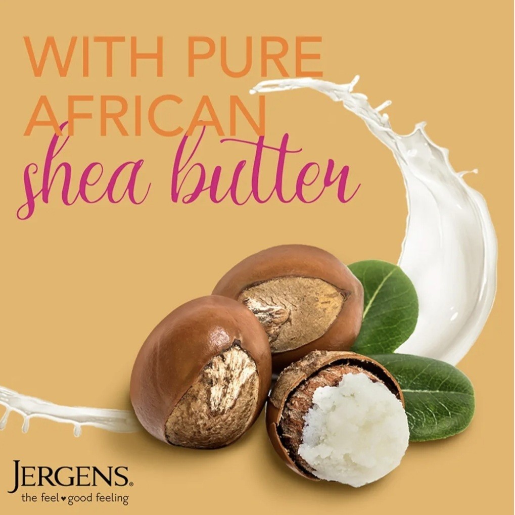 NEW! JERGENS (2-BARS) 3 Oz. (85g) Bars 🟡🫧 ●SHEA BUTTER● Enriching Mild Soap🫧.