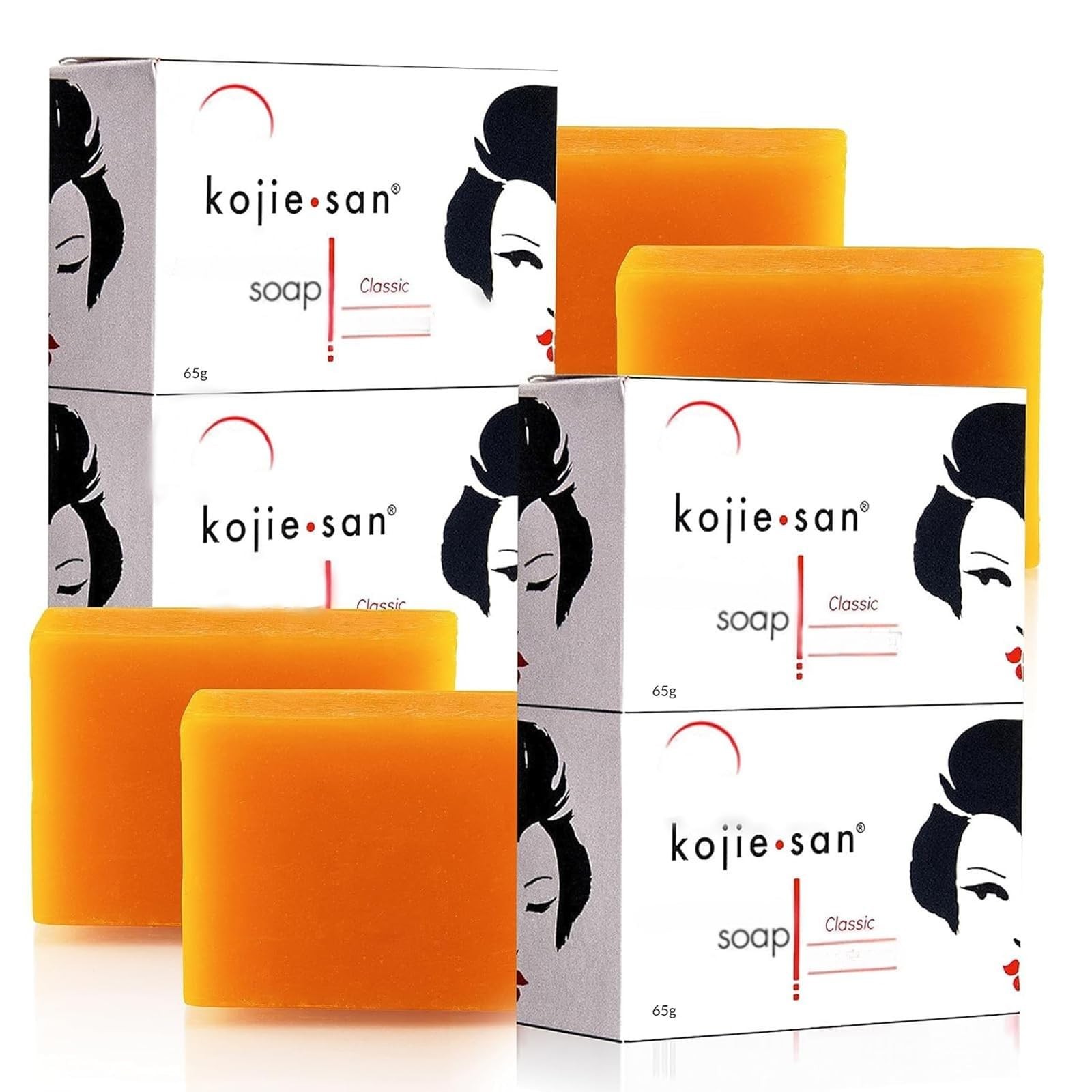 Kojie San Skin Brightening Soap – Bundle Pack – Original Kojic Acid, Dark Spo…