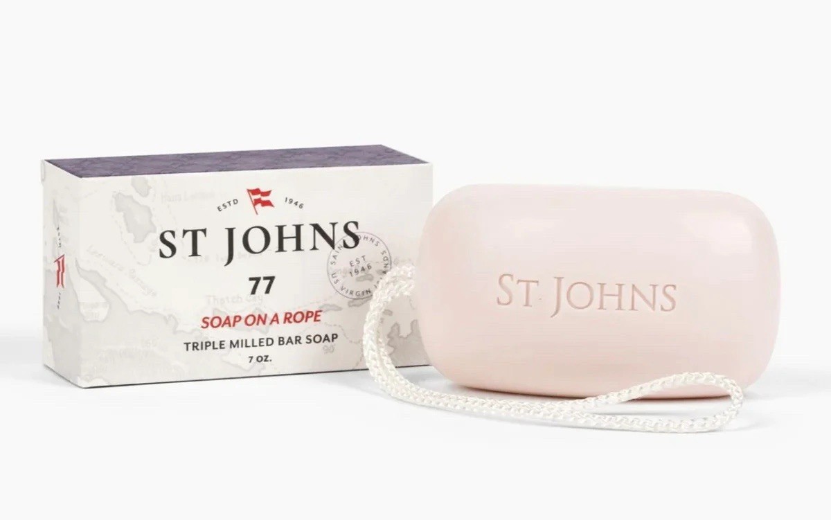 No. 77 Luxury Soap Bar for Men by St Johns. 3X Triple Mille Bath, Body, Showe…