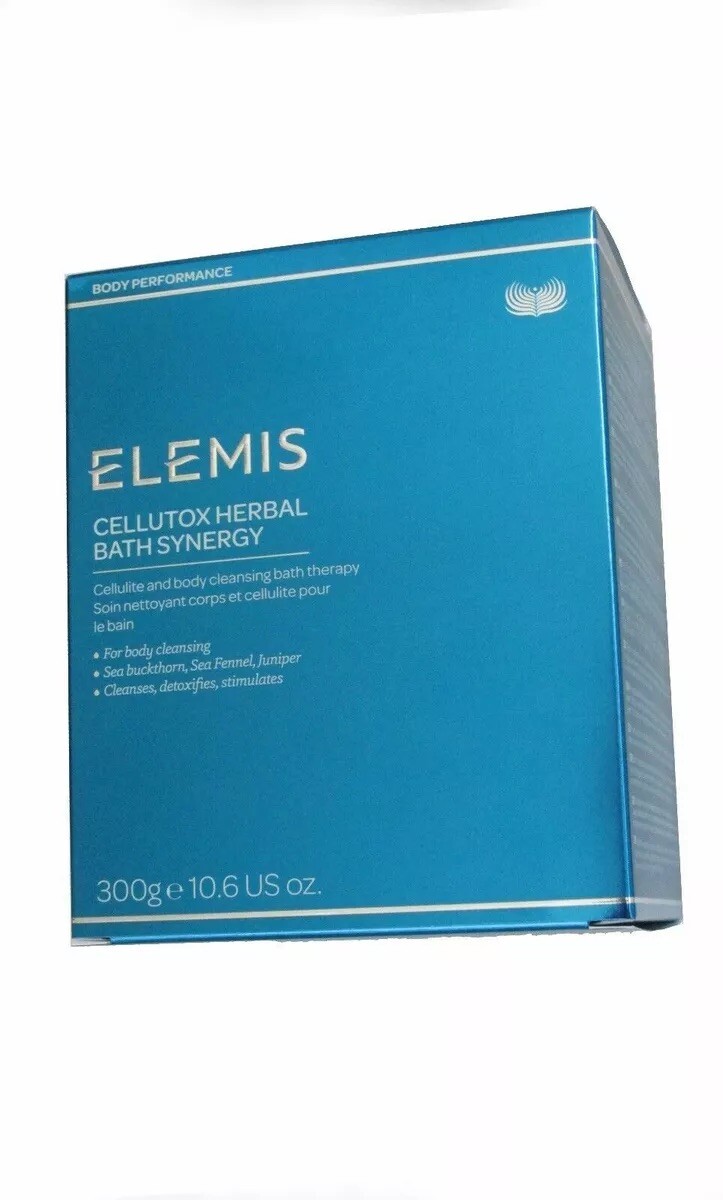 Elemis Cellutox Herbal Bath Synergy 300 g/ 10.6 oz 10 Sachets BRAND NEW.
