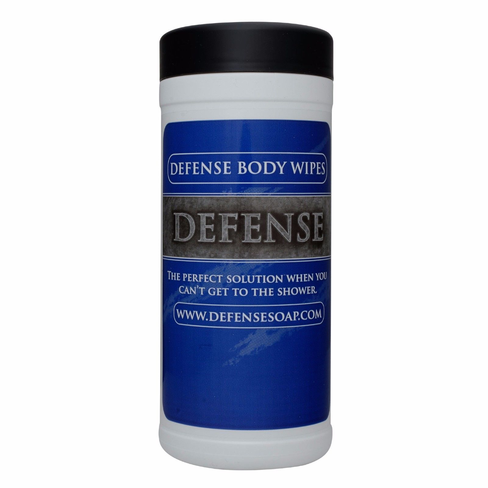 Defense Soap Body Wipes 40 Count – (4 PACK) – Natural Tea Tree Oil & Eucalyptus