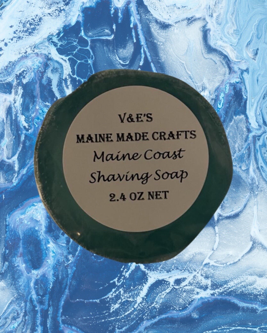 Glycerin Shaving Soap -Maine Coast