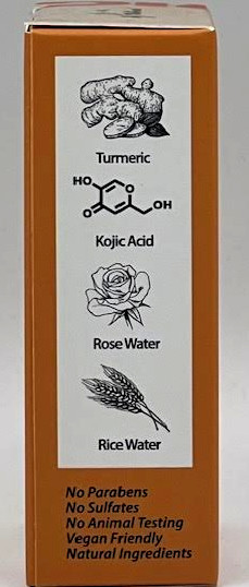 By Natures Turmeric Kojic Acid Beauty Bar for Face,Skin,Hair NEW