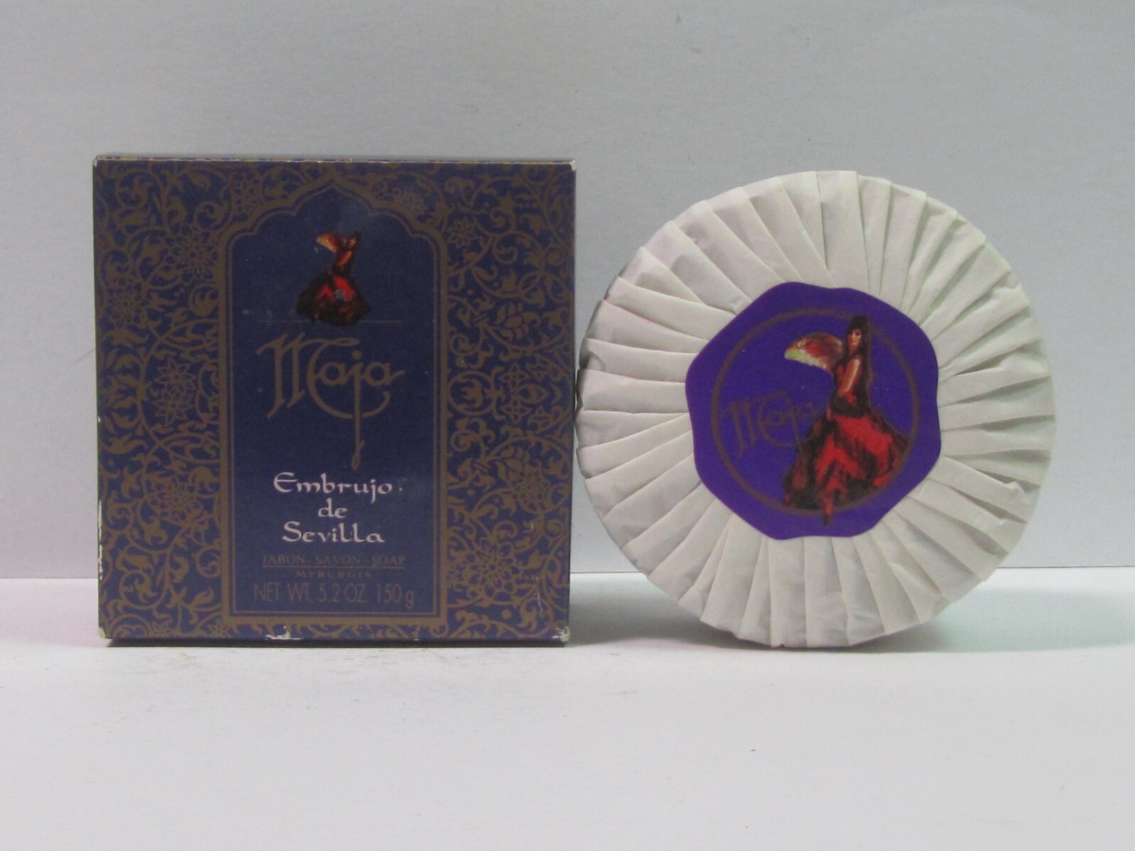 Maja by Myrurgia Embrujo de Sevilla Jabón Savon Soap 5.2 oz Vintage RARE