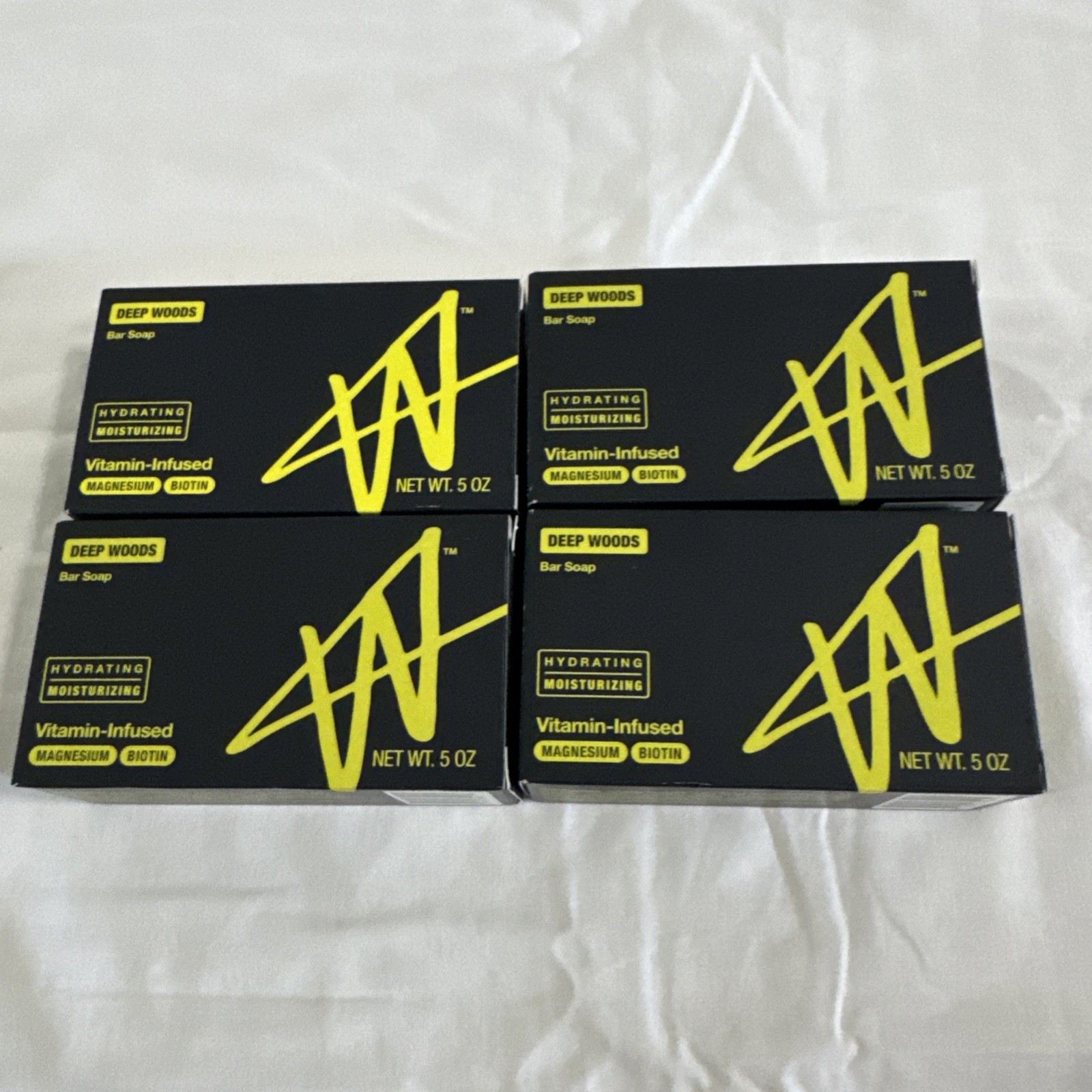 W Jake Paul 4pc Winning Formula Bar Soap Deep Woods Vitamin Magnesium