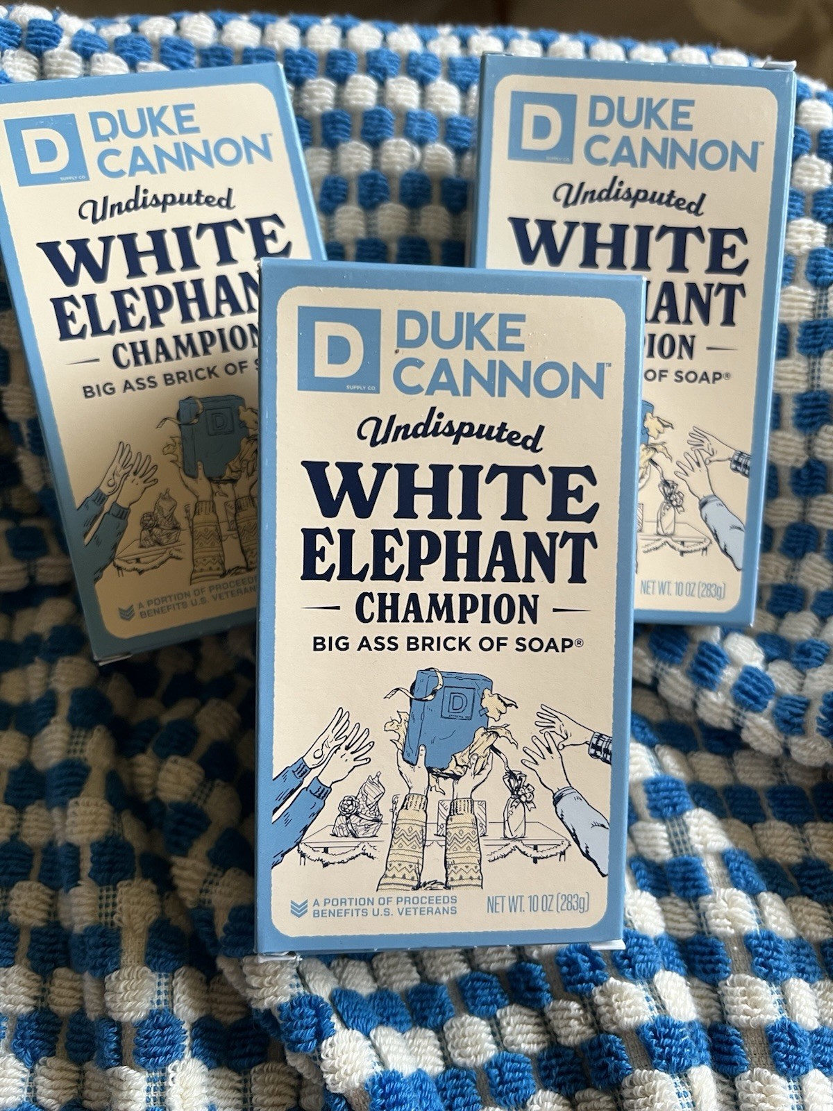 Duke Cannon White Elephant Big A$$Bar 10 Oz. USA Seller