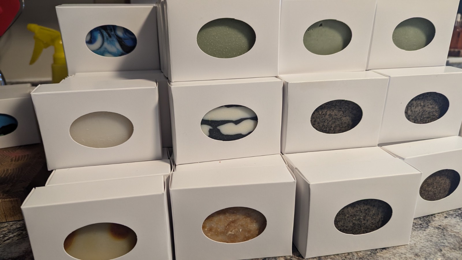 Random Grab Four Bars Handmade Soap Assorted