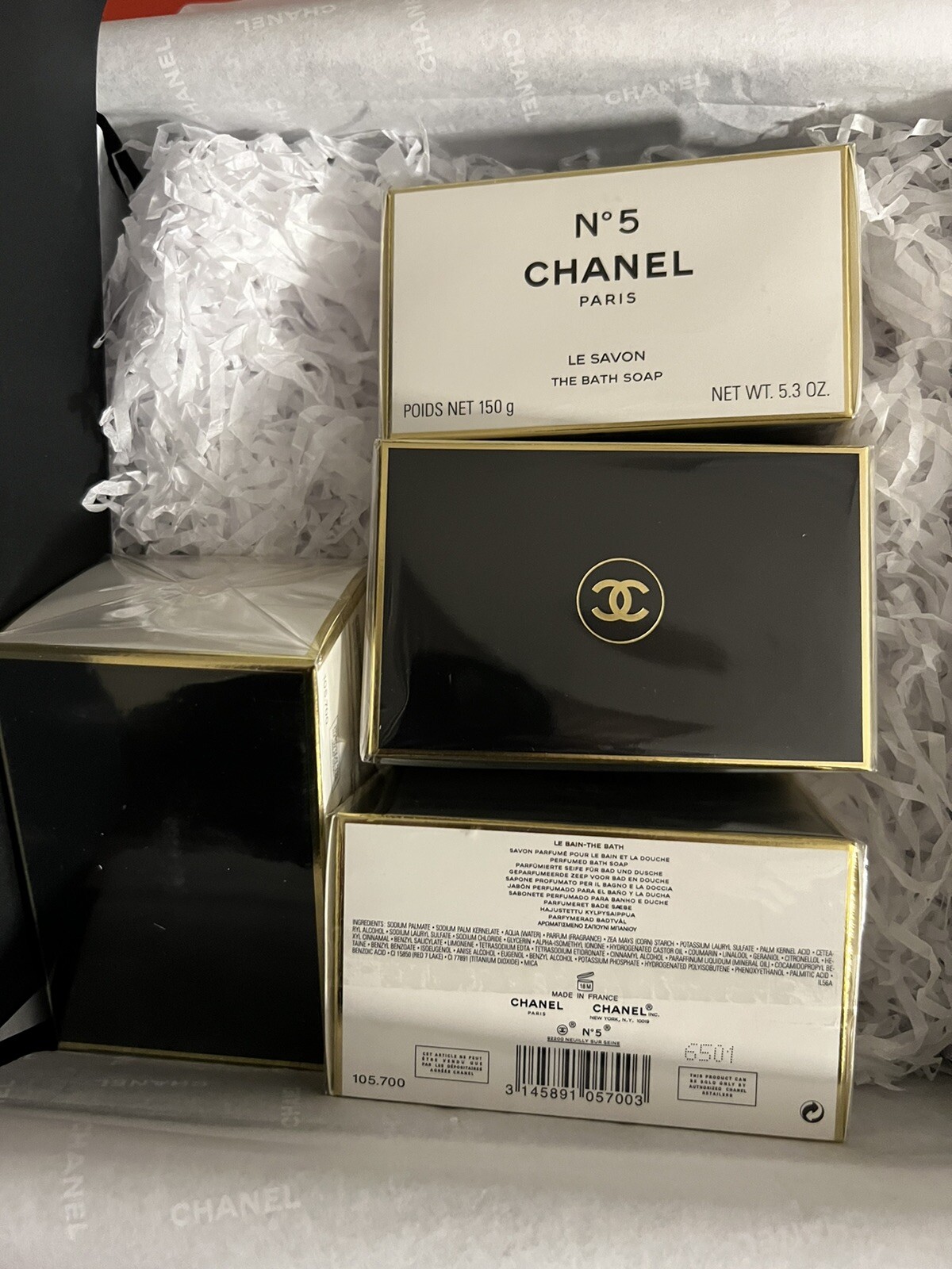N°5 No5/ Coco Mademoiselle Chanel Soap Perfume Scented- Chanel Paris Soap