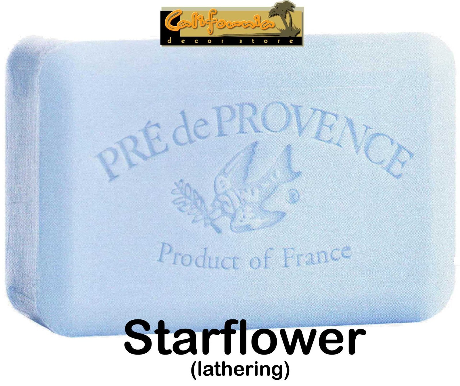 Pre de Provence STARFLOWER Case 18 x 150 Gram French Soap Bath Shower Bars Shea