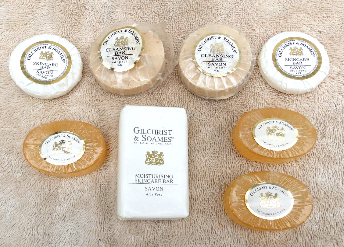 Mixed Lot Of Eight Gilchrist Soames Soaps In Packages