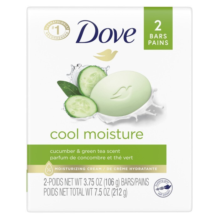 Dove Beauty Bars Cool Moisture 7.5 OZ