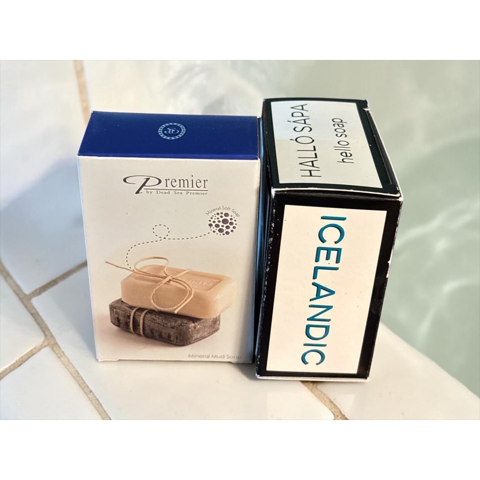 Luxury Spa Soap Set Dead Sea Mud + Icelandic Angelica Herb Natural Skincare NIB