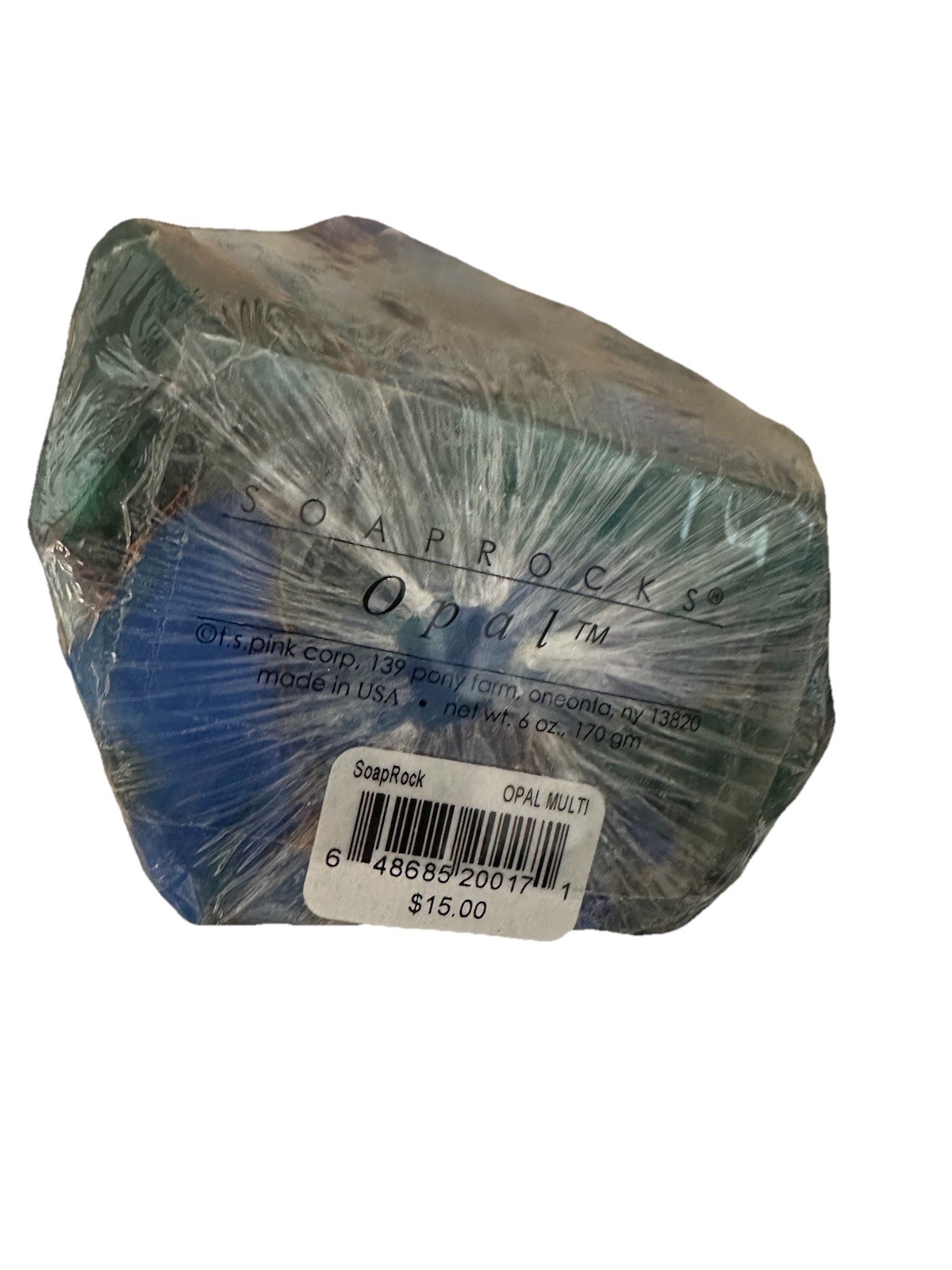 Soap Rocks Opal. Decorative Multicolor Gemstone Looking Rock Shaped Soap. New