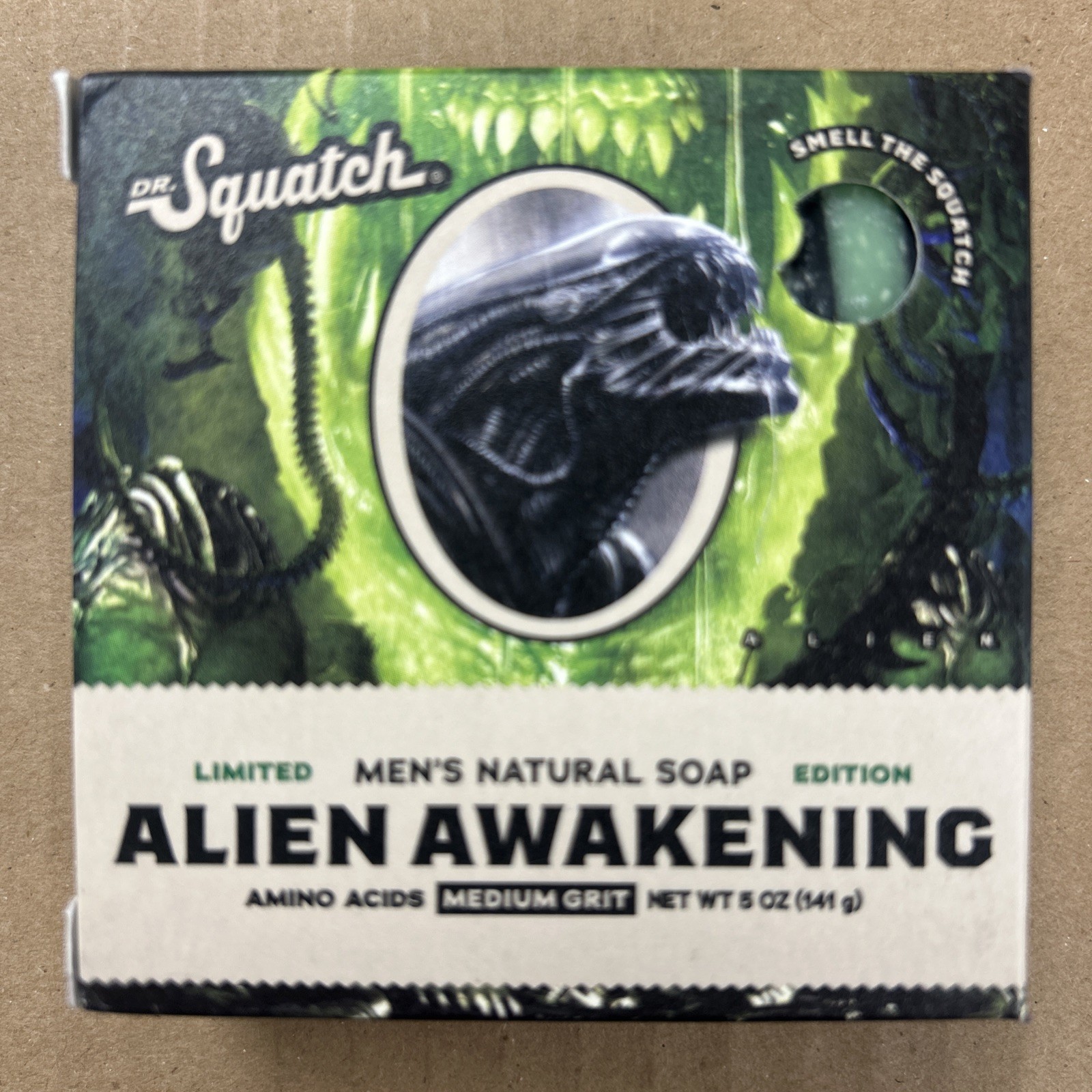 Dr. Squatch ALIEN AWAKENING Natural Soap Bar Ltd Ed Alien
