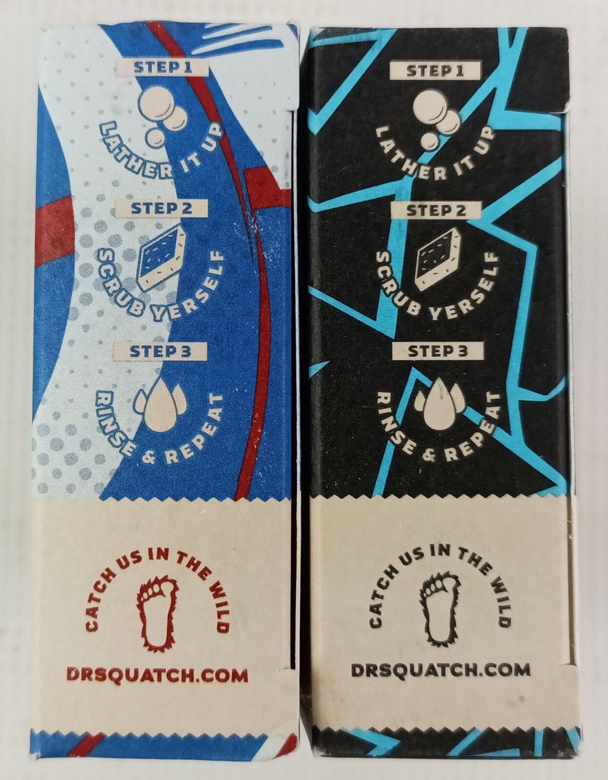 Dr Squatch MARVEL Mens Natural Soap x2 Liberty Lather Divine Storm Superheroes