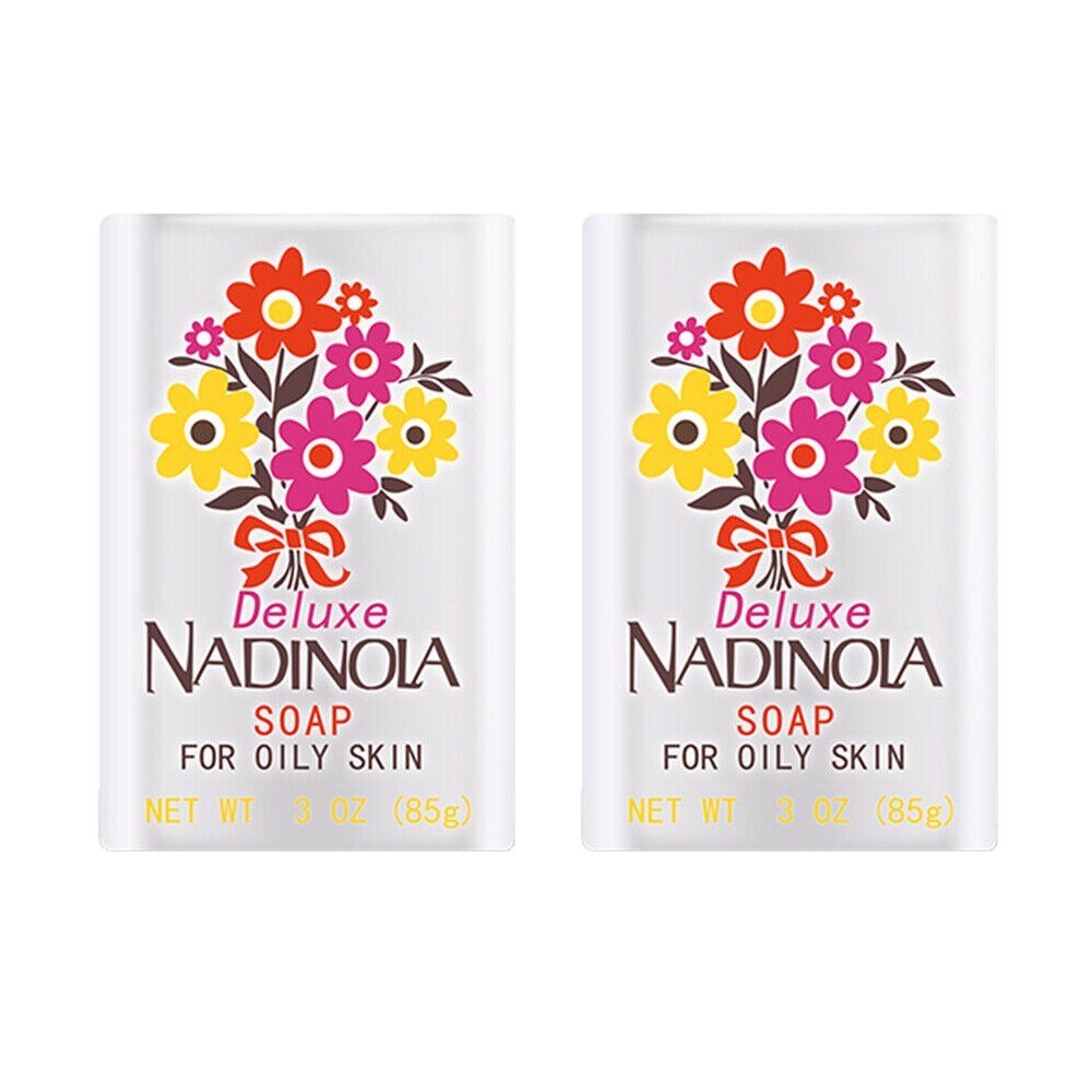 Nadinola Deluxe Soap For Oily Skin Set 3oz Bar – 2 Pack