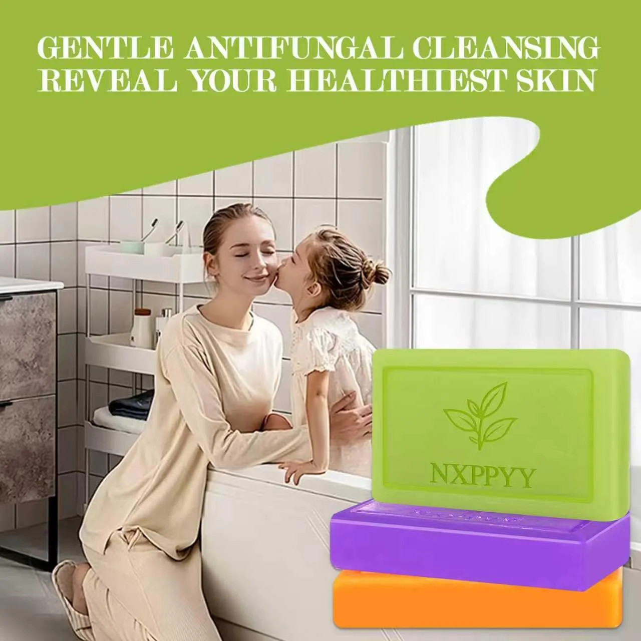 3 Pcs Veloma Antifungal Soap,Veloma Soap,Soothing Tea Tree & Eucalyptus, Deep Po
