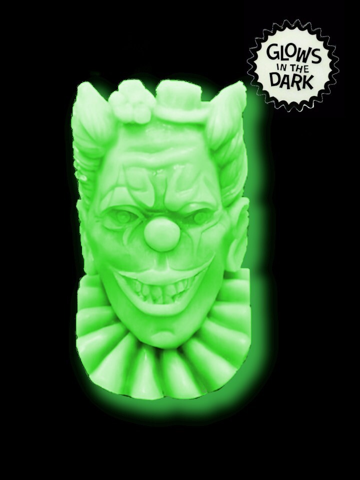 Glow-in-the-Dark Scary Clown Soap – Halloween Soap – Prank Soap