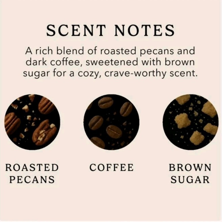 Pacha Caramel & Sea Salt Limited Edition Bar Soap 4 oz Brown Sugar Roasted Pecan