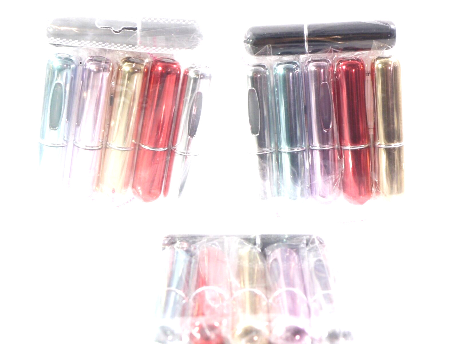 18 Mini Refillable Perfume Atomizer Bottle Travel Portable Spray Pump 5ML EA