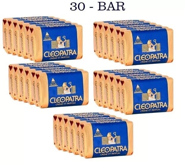 CLEOPATRA Creme ET Parfum Soap skin soft, smooth and supple 120g pack of 2