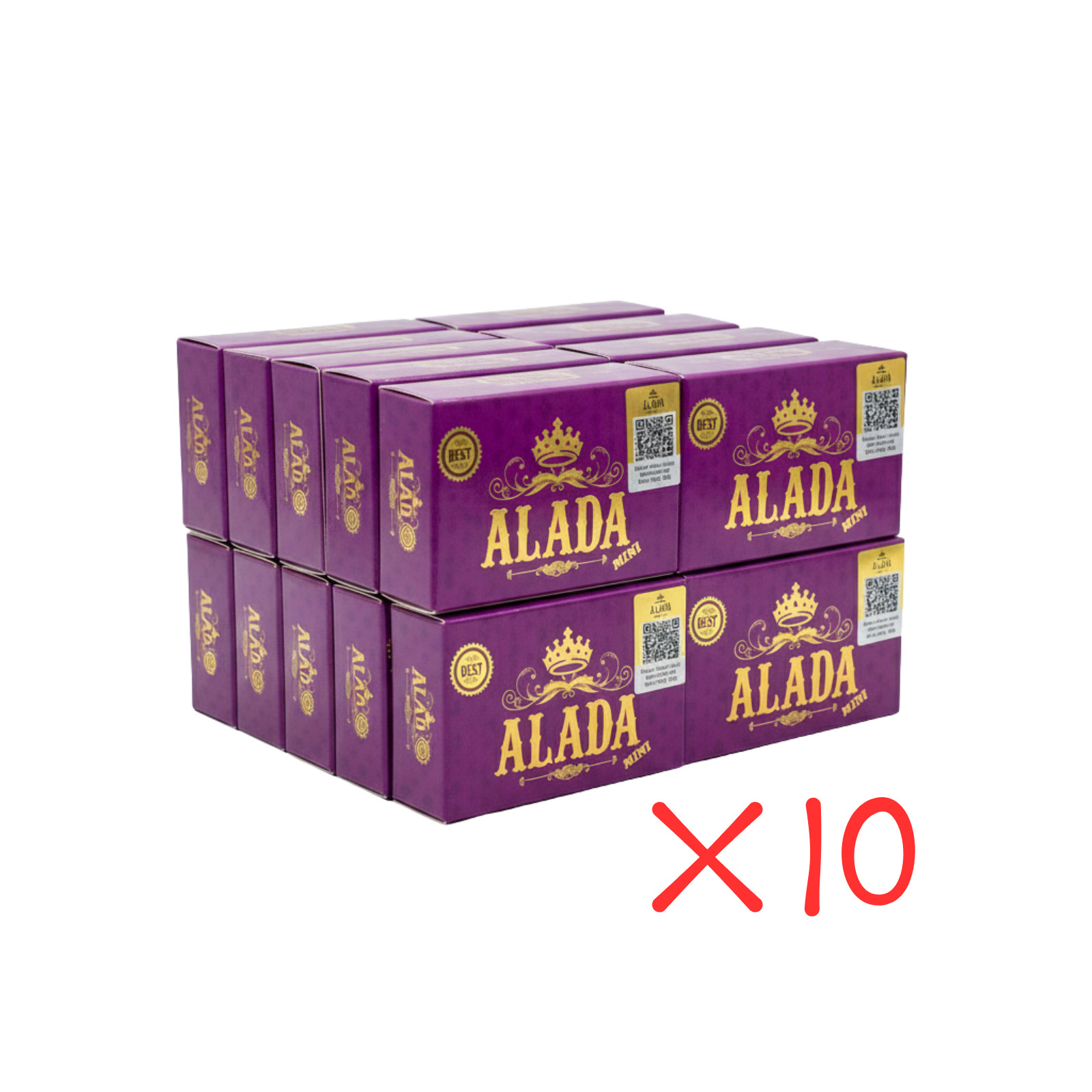 Alada Face & Body Soap with Natural Extracts Gentle Daily Care 160g x10