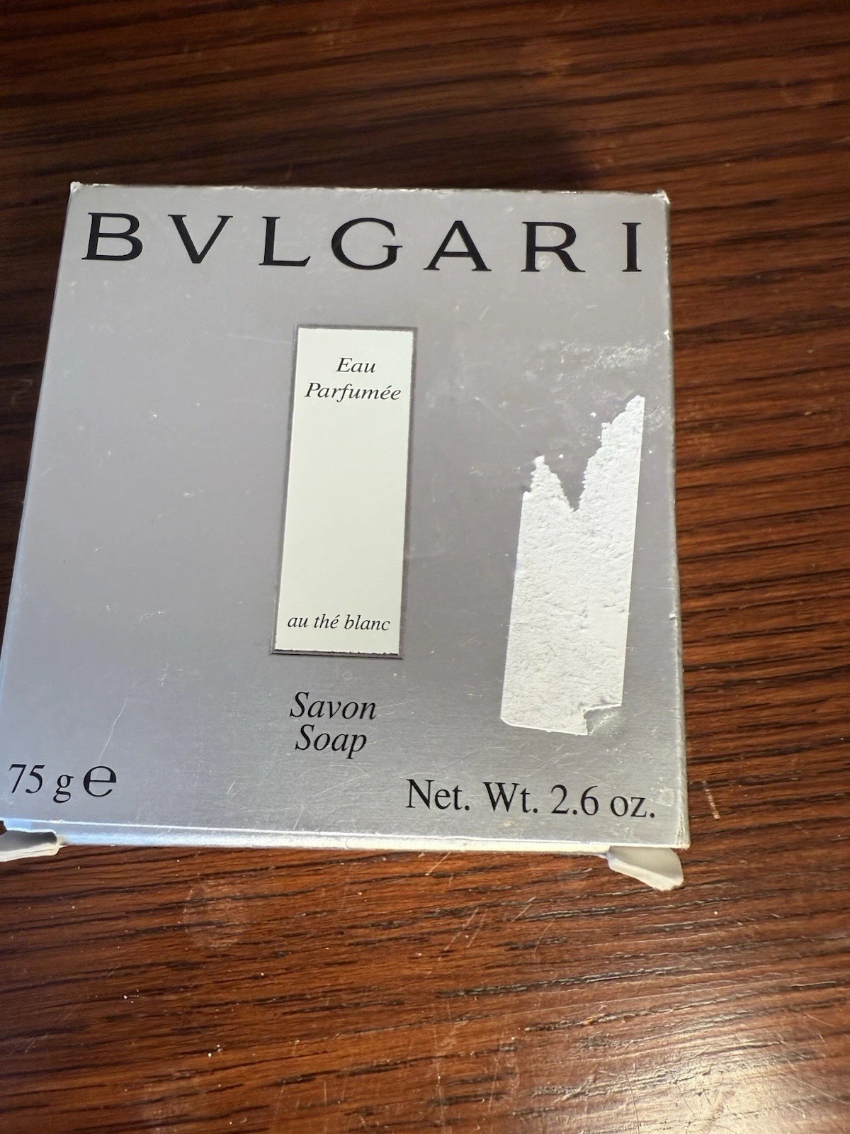 Bvlgari Eau Parfumee au the Blanc Soap Savon 1.76 oz