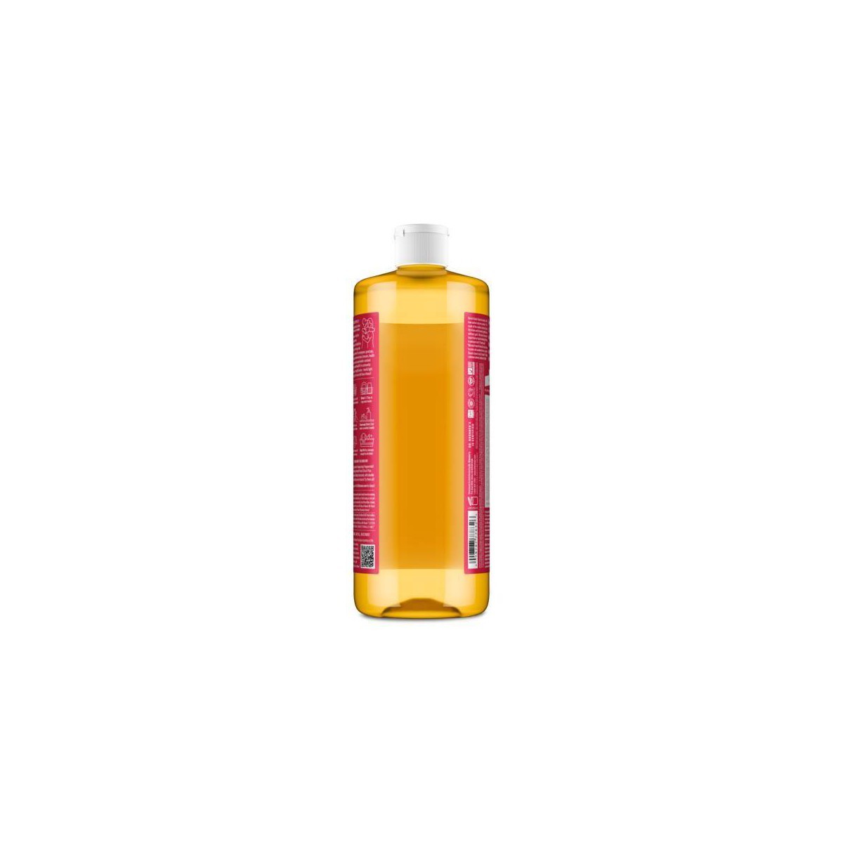 Dr. Bronner’s Magic Pure Castile Liquid Soap Bodywash – Rose – 32 fl oz