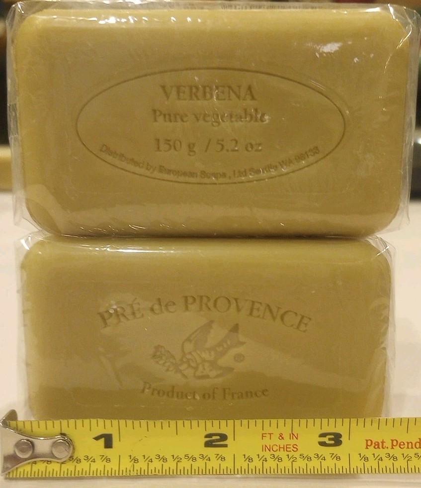 Pre de Provence Soap Bar Verbena (Lot of 2) 150g – 08/2019