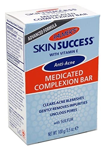 Medicated Acne Complexion Bar Sulfur Face Body Soap 3.5oz For Breakout Control