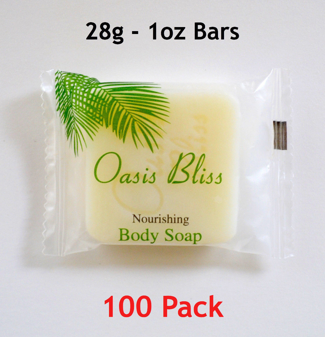 100 Pcs Bulk Hotel Soap Bars – 1 oz Travel Size Bar Soap – Hotel Toiletries Soap