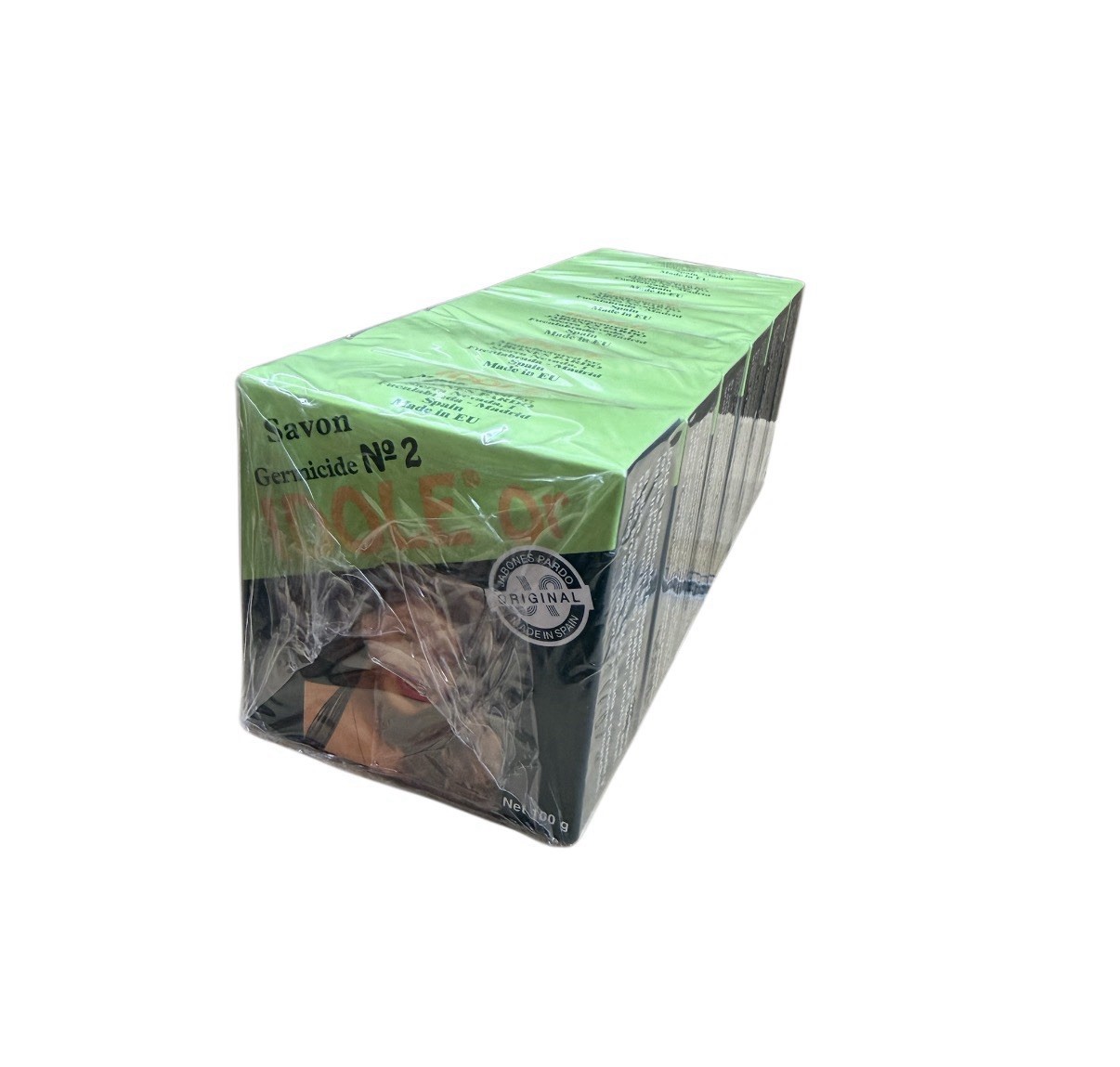 Idole Gold Germicidal Soap (Green) 3.3 oz / 100 g ~ Lot of 6