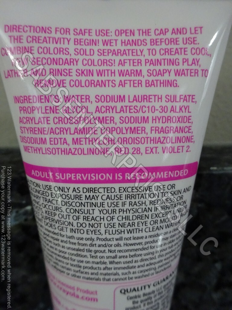 12 Crayola Kids Bathtub Finger Paint Soap Neon Bright 7 Purple & 5 Pink 3 FL oz.