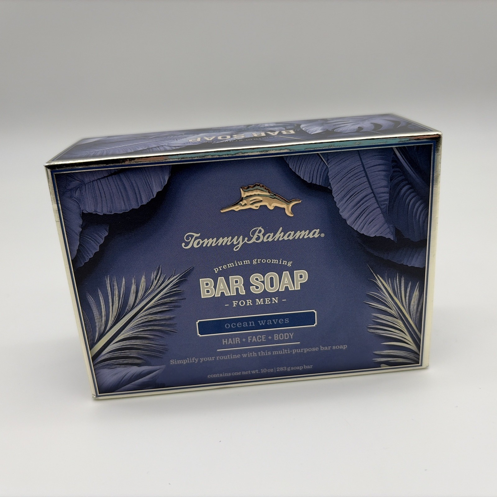 Tommy Bahama Bar Soap For Men Ocean Waves Hair Face Body New