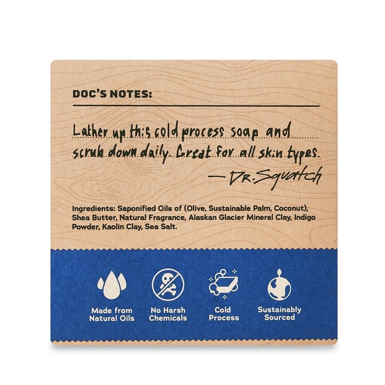 Dr. Squatch 5 oz. Fresh Falls Bar Soap
