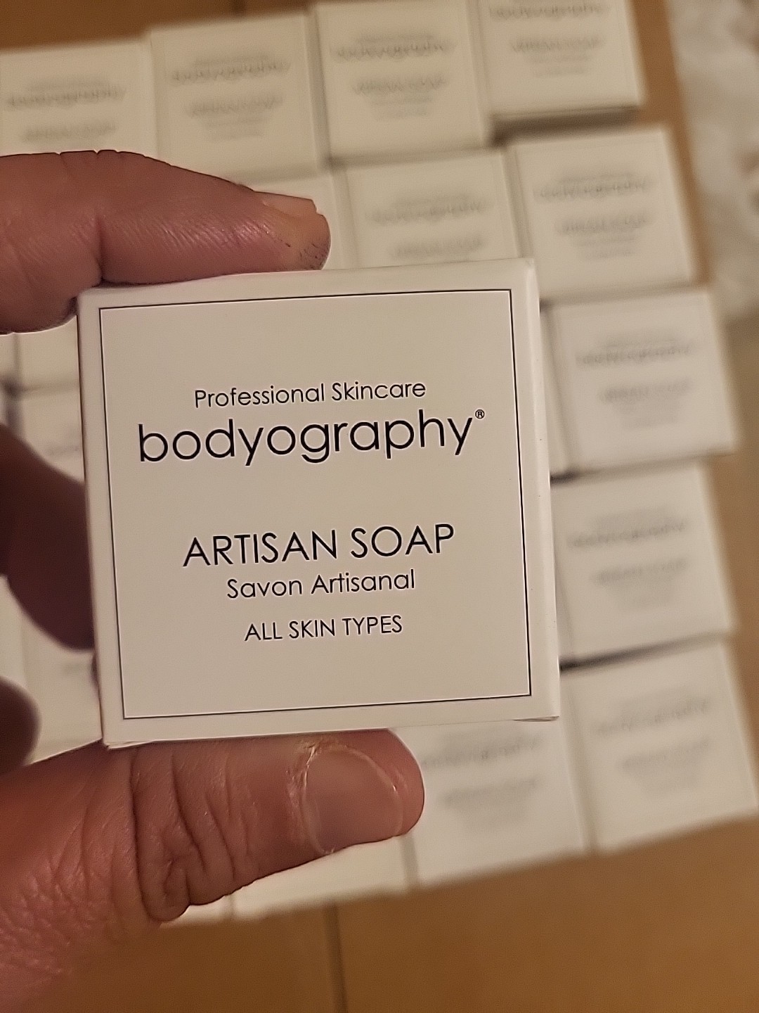 Lot 25 BODYOGRAPHY artisan Soap all skin types each 1.1 fl oz paraben free NIB