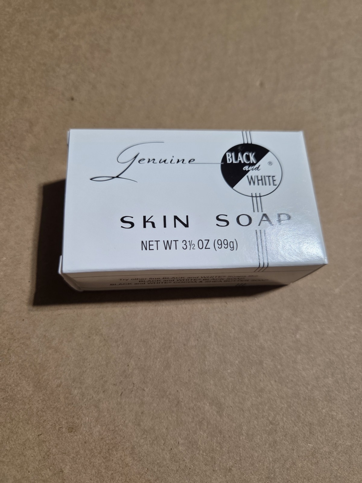 Black and White Skin Soap 3.5 oz